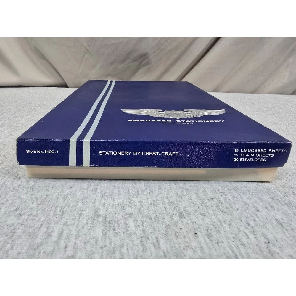 Vintage AIR FORCE Stationary Eglin / Envelopes and Stationary Sheets